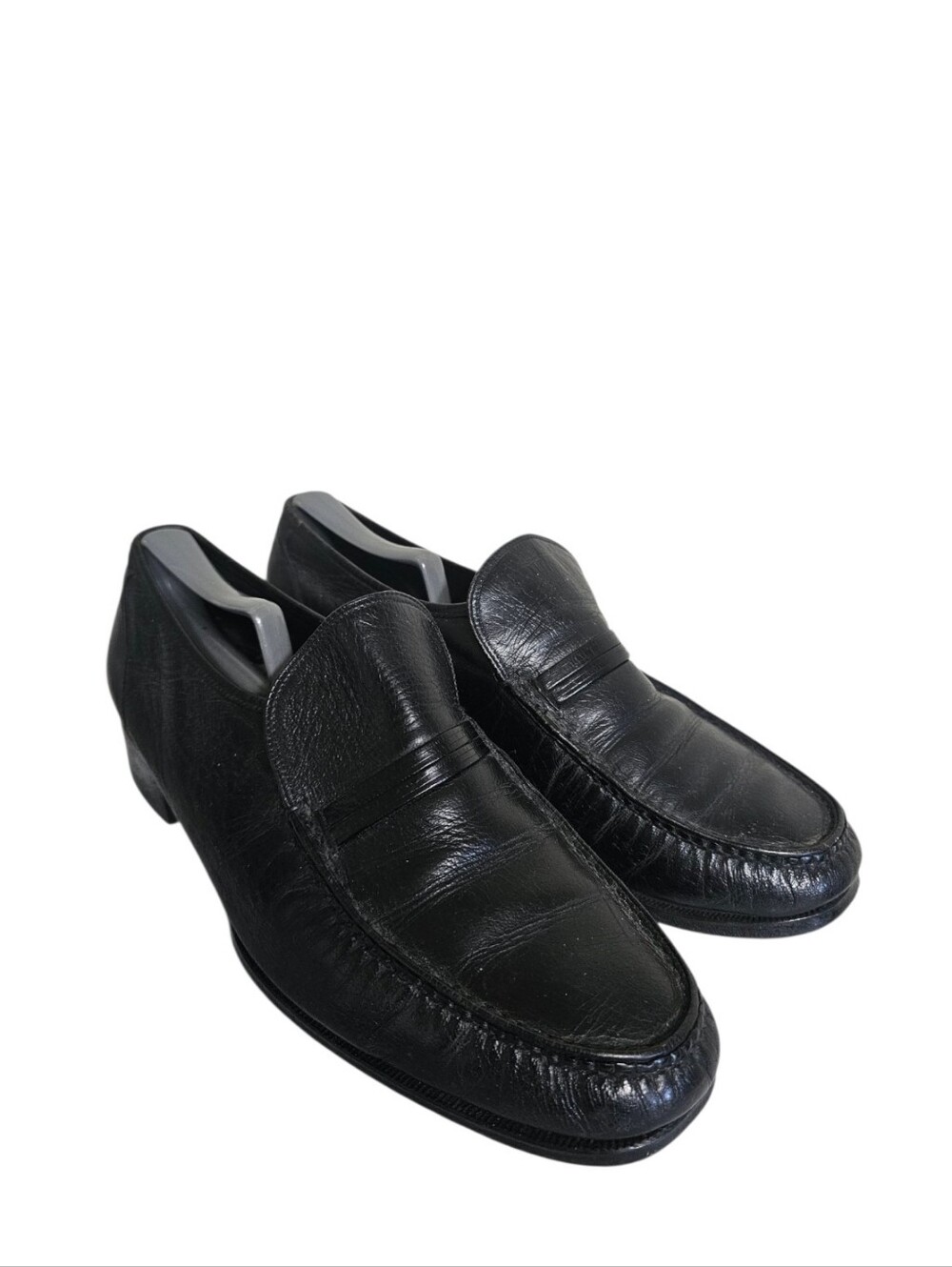 Vintage 70s Florsheim Moc Toe Slip-On Men's Dress Shoe Size 11 E